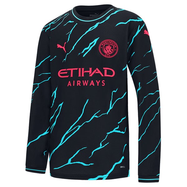 Tailandia Camiseta Manchester City 2ª ML 2023-2024